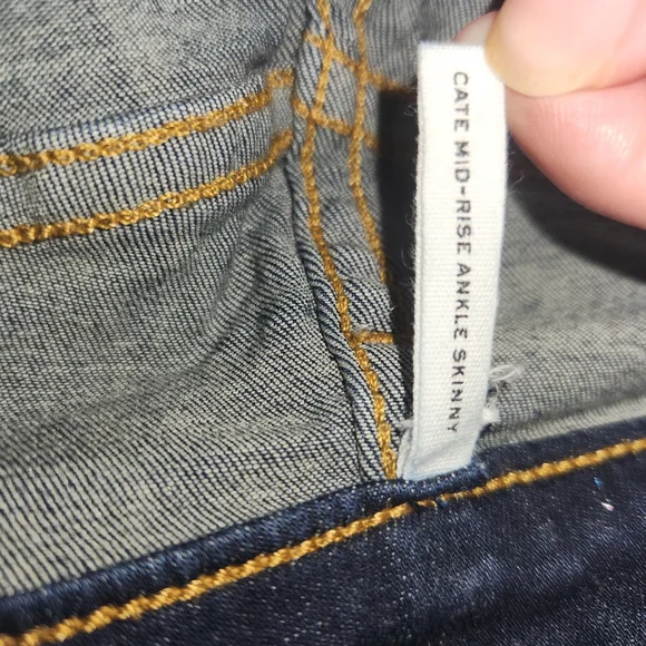 rag & bone Midnight Blue Skinny Jeans - Picture 7 of 7